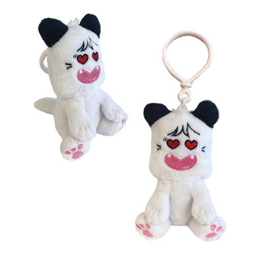 (Mis 0) HELLO SPANK (Heart Eyes) Peluche Portachiavi 12cm – soft…x24…x168